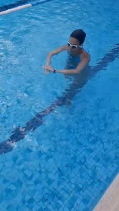 Ferman Hoca yüzme dersi 9